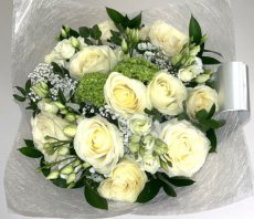 Bouquet de roses blanche